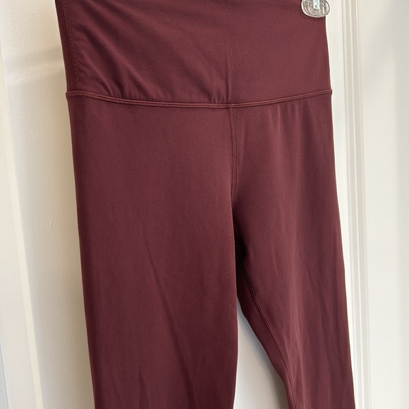 Athleta Elation 7/8 Tight Extra Small Maroon - Picture 2 of 9